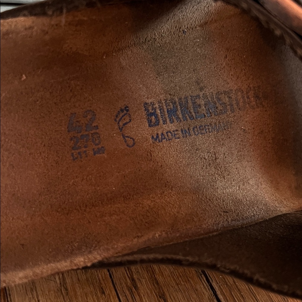 BIRKENSTOCK Arizona Arizona Oiled Leather Slide Sandals - Picture 13 of 13